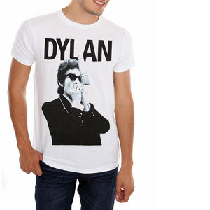 Bob Dylan Harmonica T-Shirt Official M L NWT